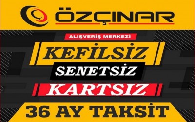 36 Ay Kefilsiz-Senetsiz-Kartsız Taksitli Alışveriş