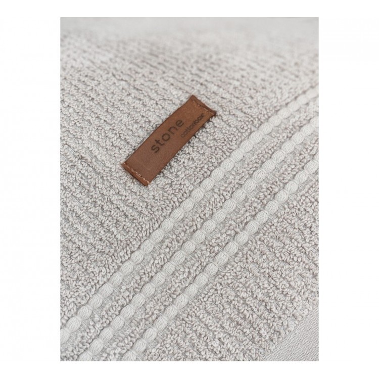 %100 Pamuk Wellness Havlu Seti Stone Gri