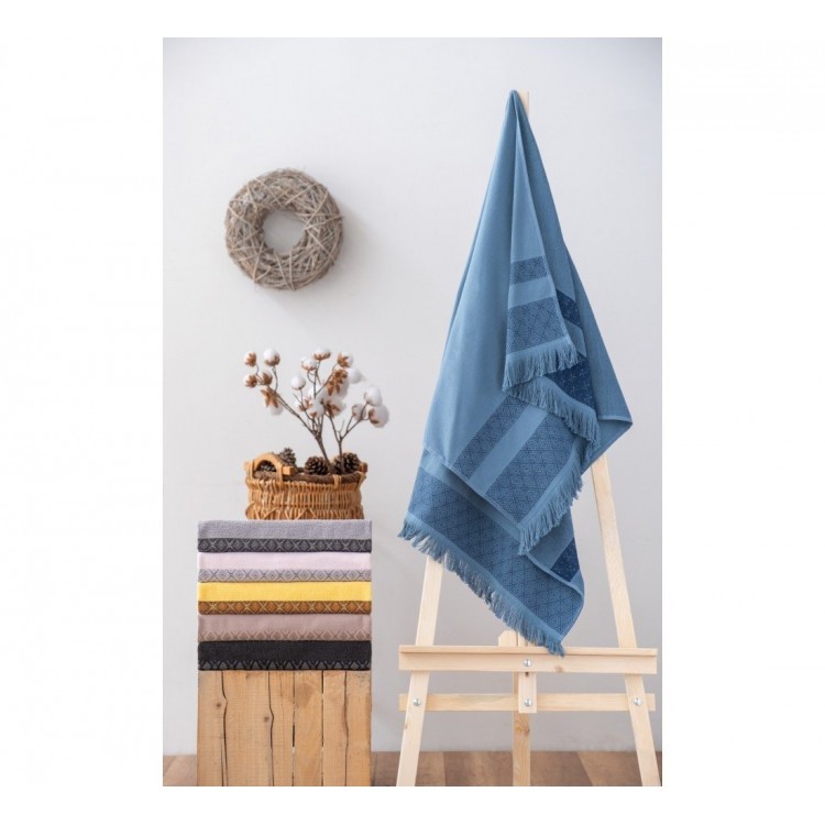 Twins Havlu 75x150 Indigo