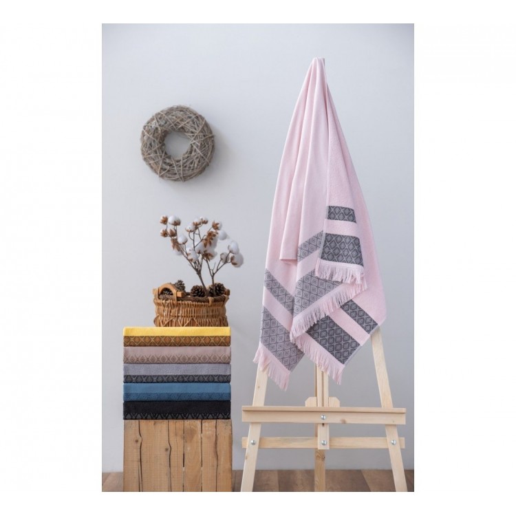 Twins Havlu 75x150 Pudra