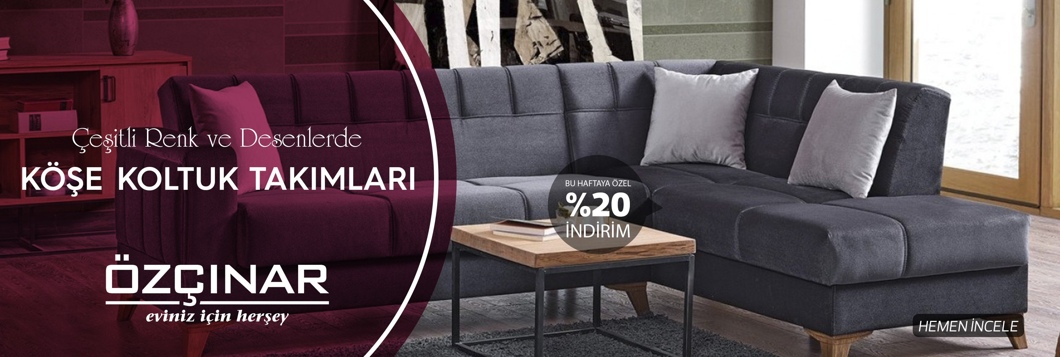 Köşe Koltuk Takımları