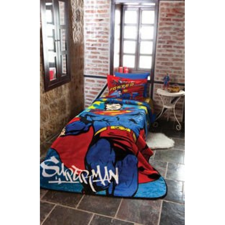 Özdilek Tek Kişilik Battaniye Superman Star